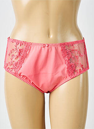Culotte haute broderie rose DAMART femme