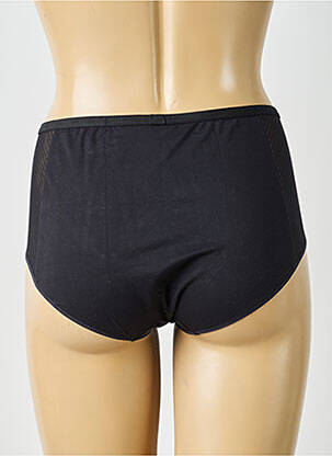 Shorty effet matière satinée noir FEMILET femme