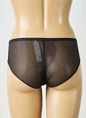 Culotte effet matière satinée noir FEMILET femme