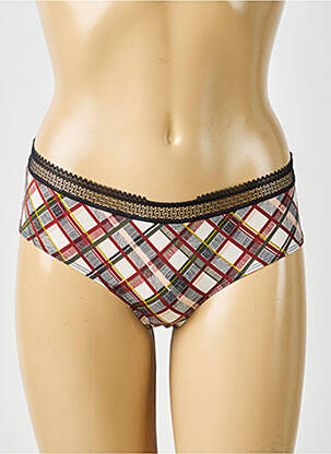 Shorty effet matière satinée noir PASSIONATA femme