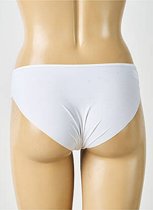 Culotte effet matière satinée blanc SIMONE PERELE femme
