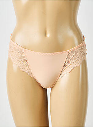 Culotte effet matière satinée orange SIMONE PERELE femme