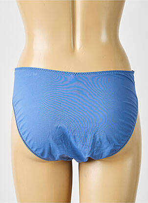 Culotte effet matière satinée bleu PASSIONATA femme