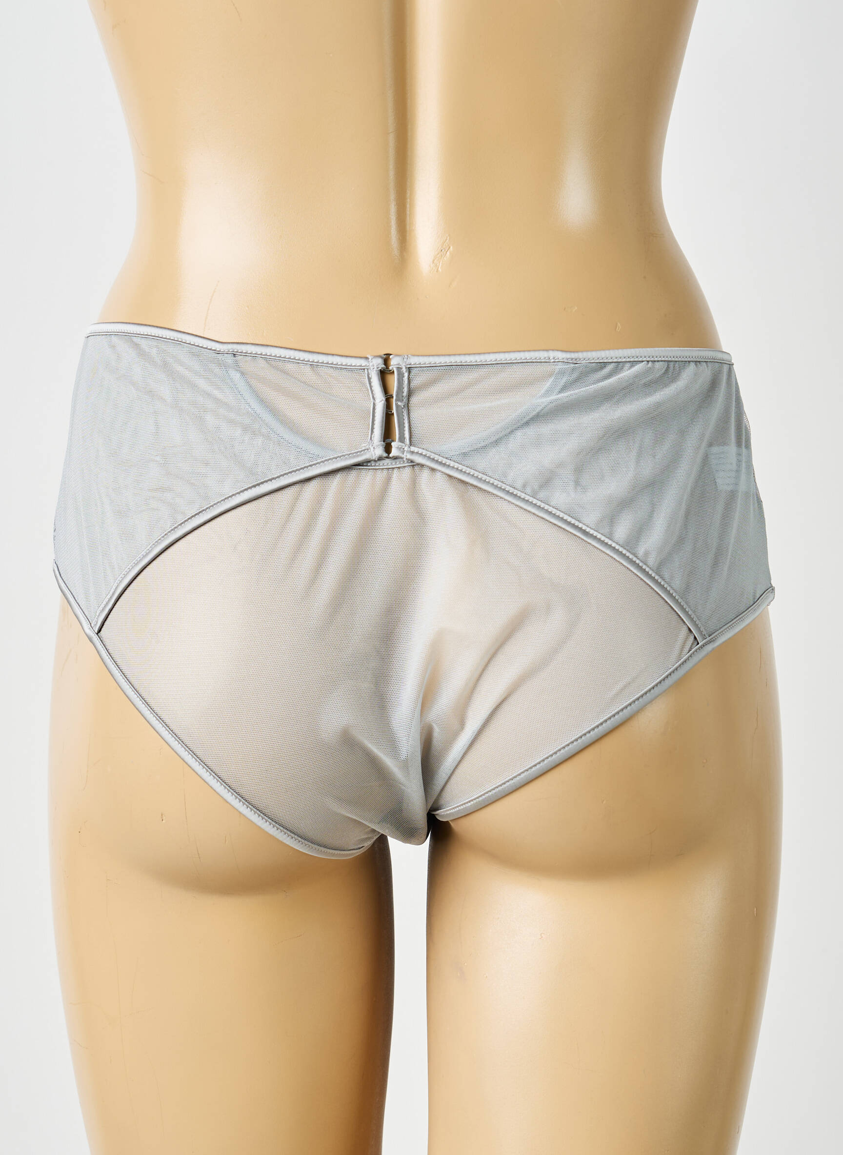 Culotte effet matière satinée gris SIMONE PERELE femme