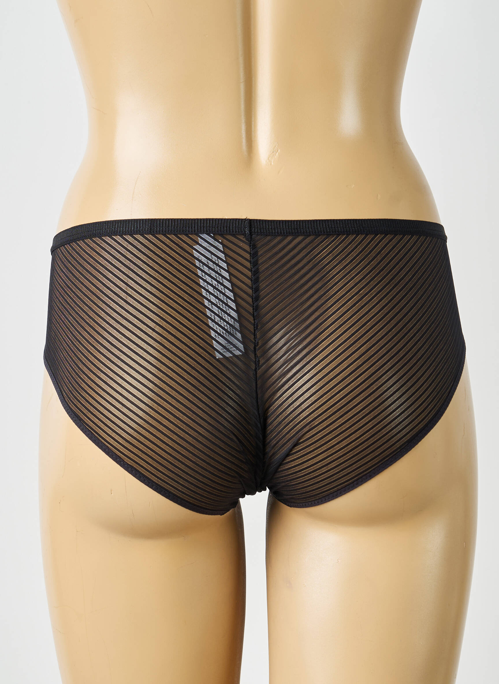 Culotte effet matière satinée noir FEMILET femme