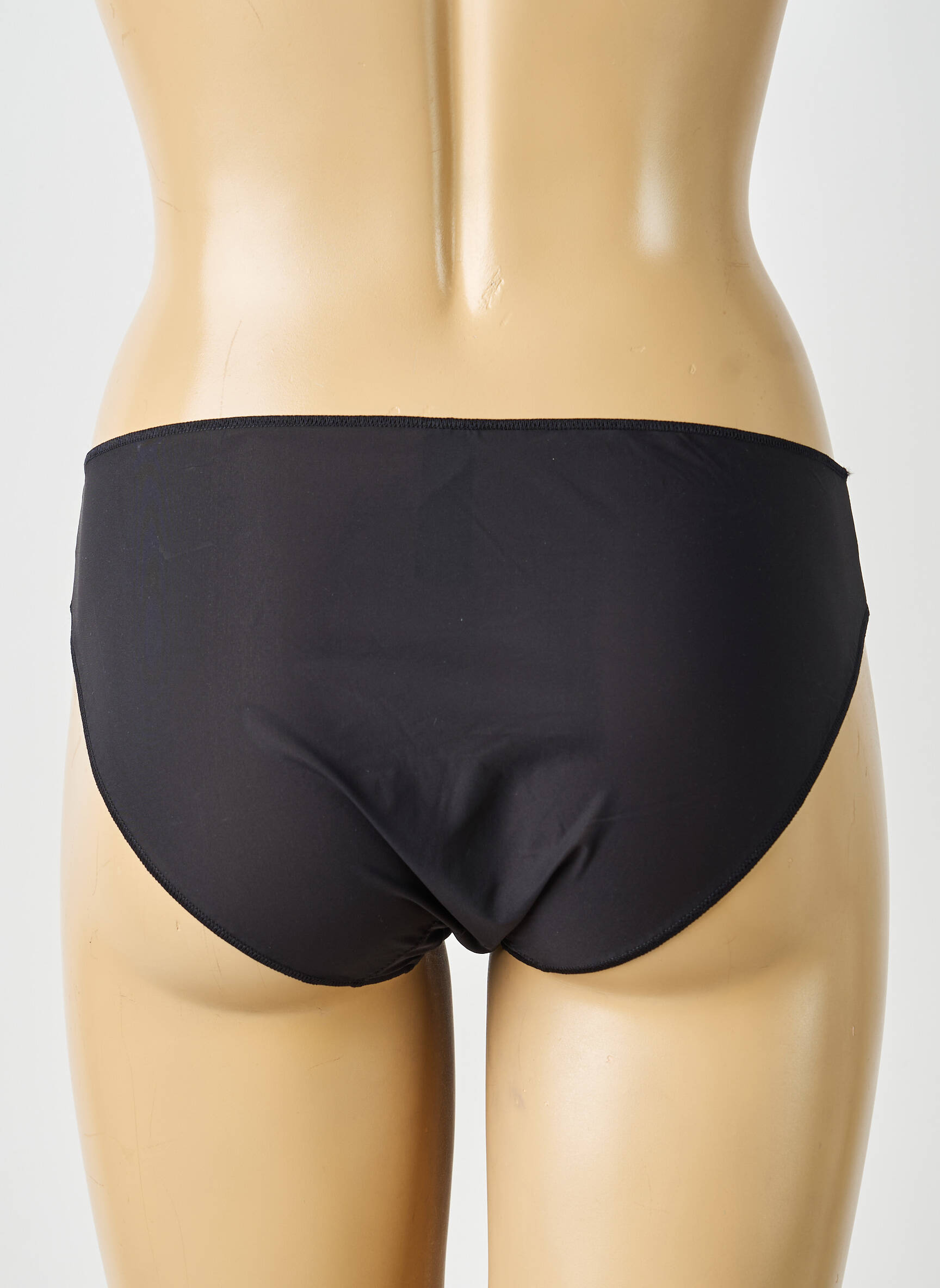 Culotte effet matière satinée noir IMPLICITE femme
