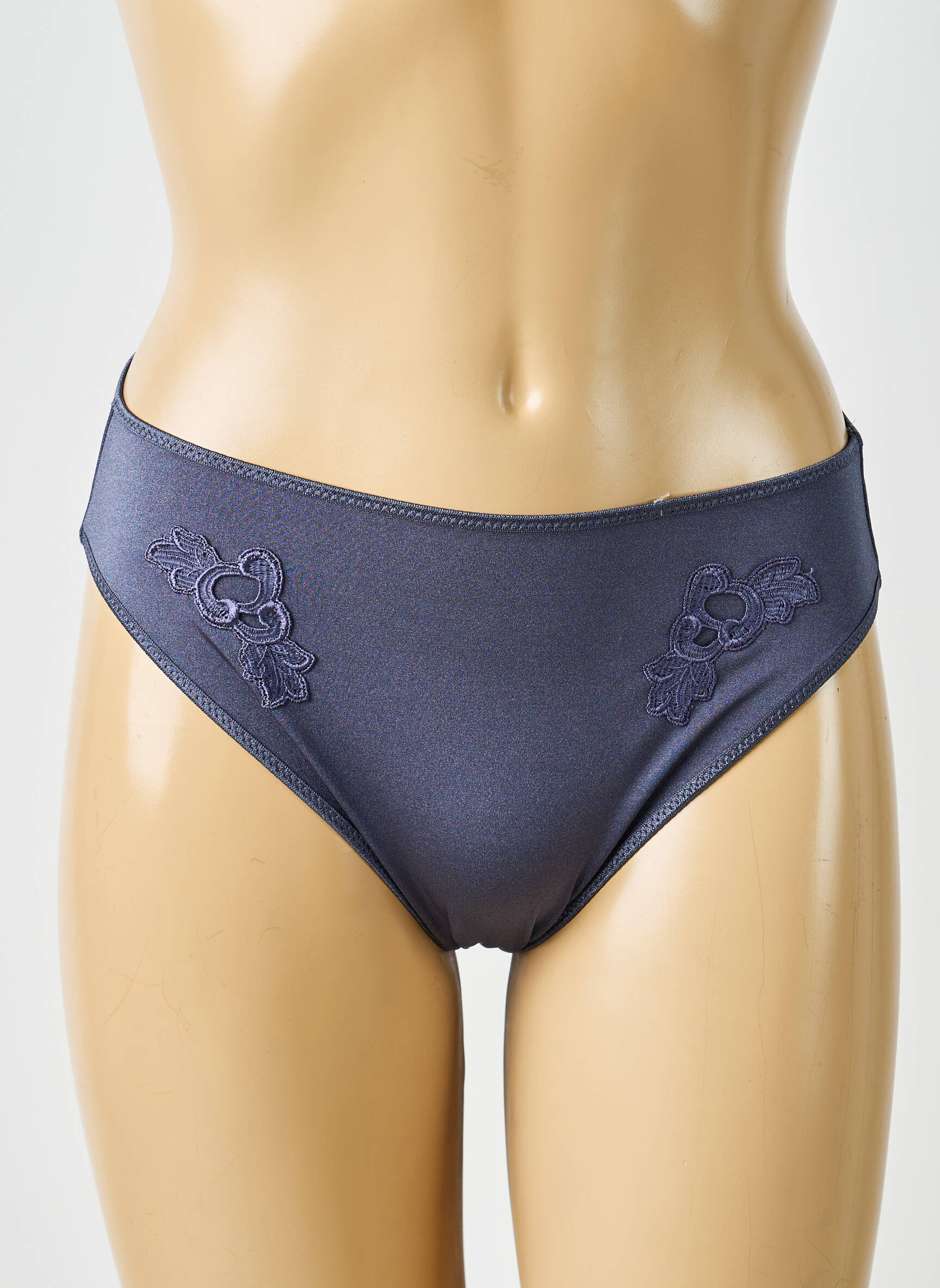 Culotte broderie bleu CHANTELLE femme