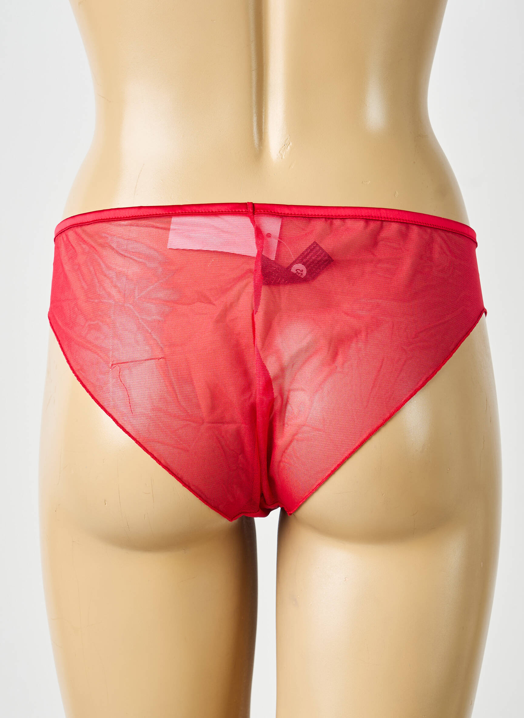 Culotte broderie rouge IMPLICITE femme