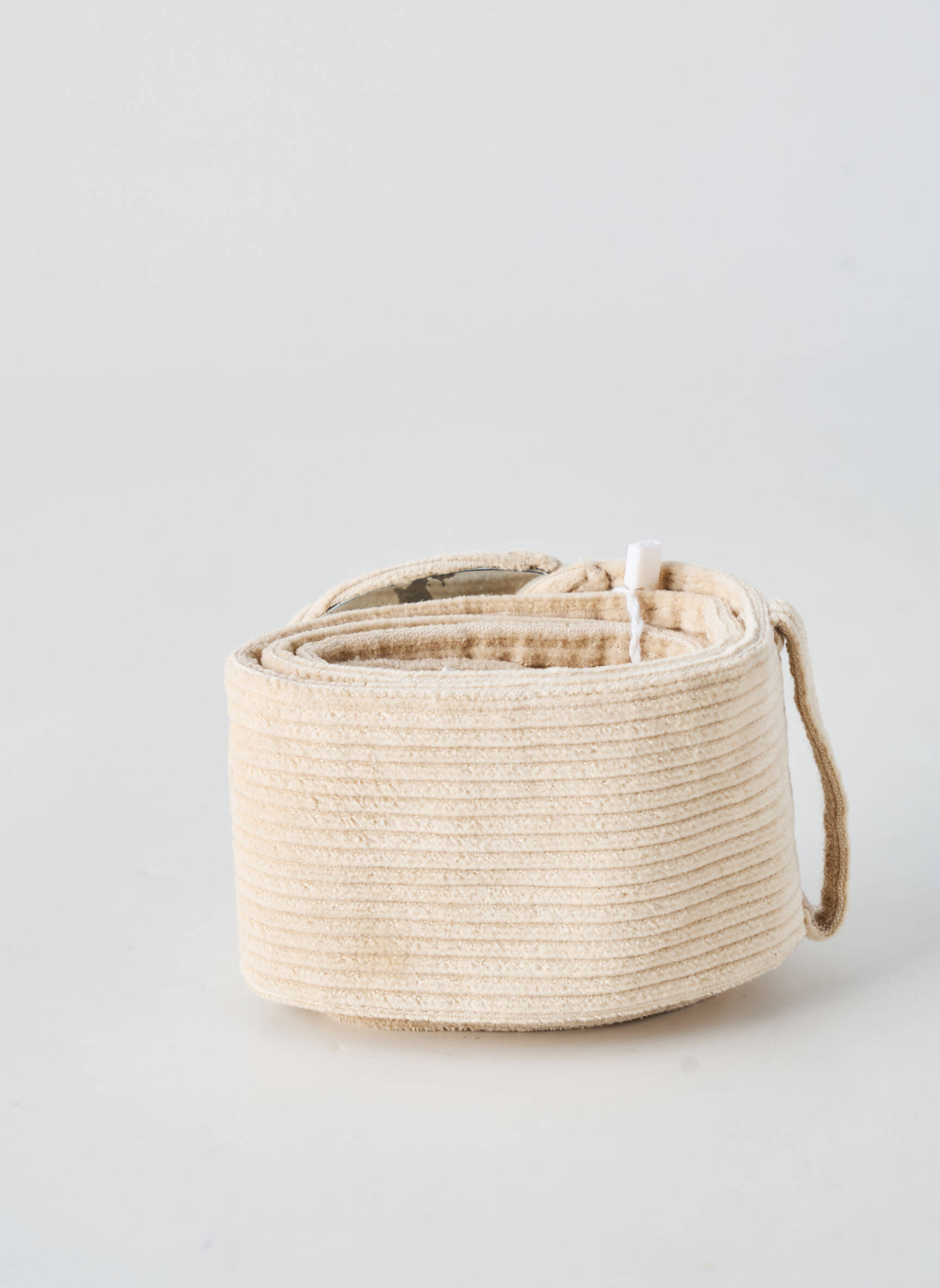 Ceinture effet matière satinée beige SURKANA femme