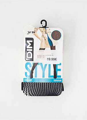 Collants stretch noir DIM femme