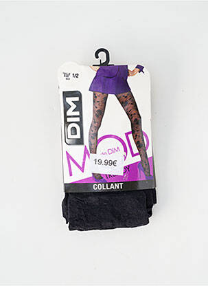 Collants stretch noir DIM femme