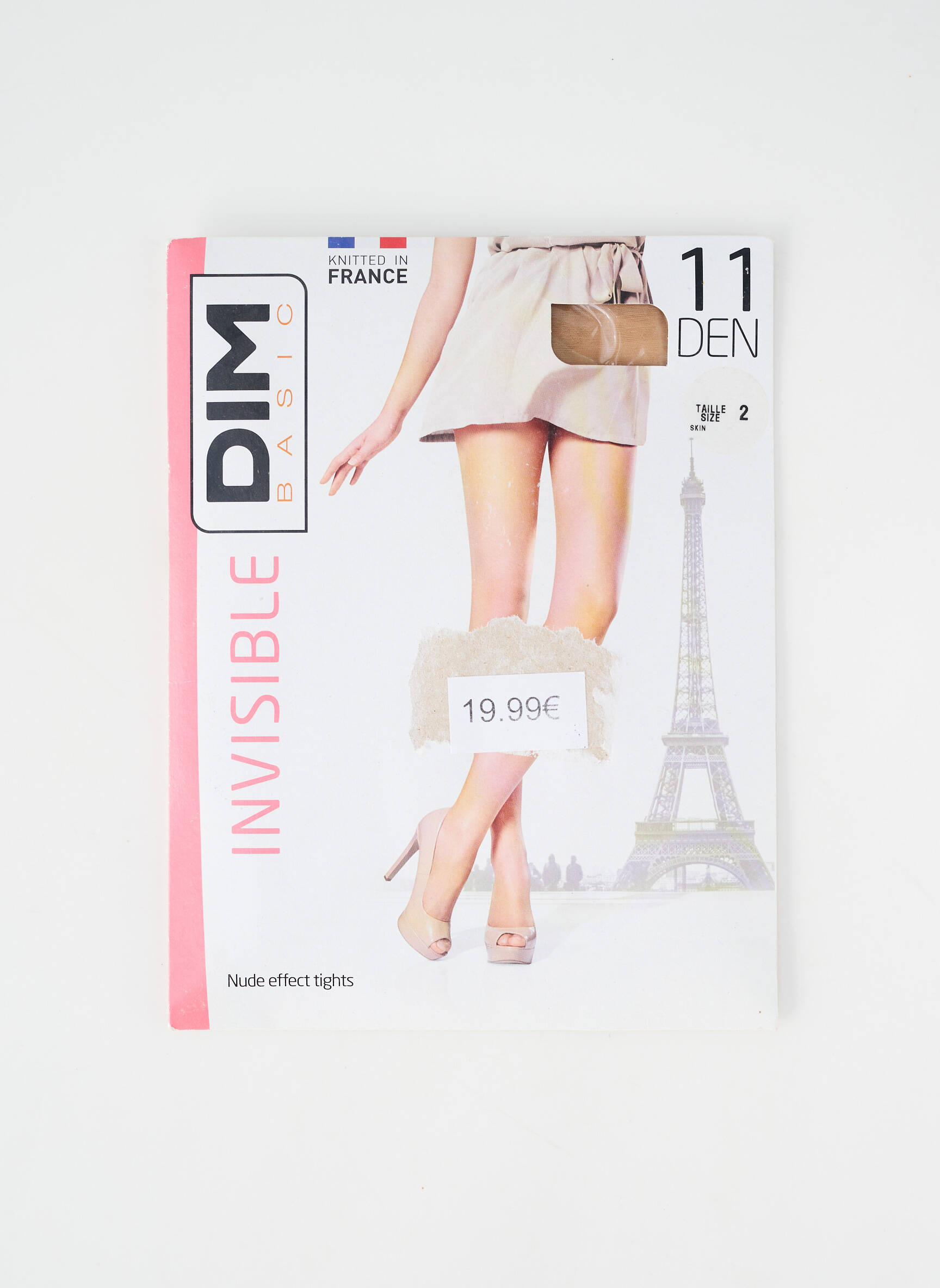 Collants stretch beige DIM femme