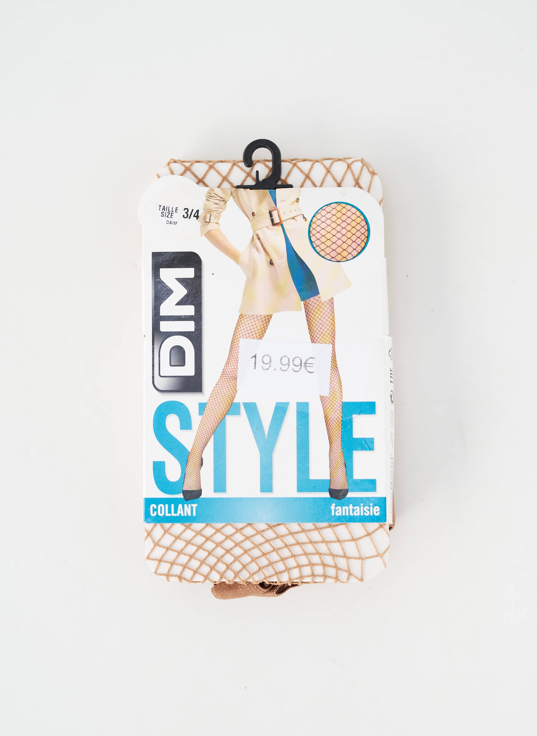 Collants stretch beige DIM femme