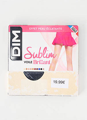 Collants bas/collant noir DIM femme