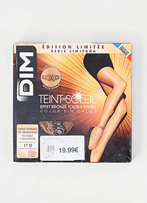 Collants stretch beige DIM femme