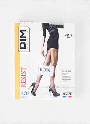 Collants stretch noir DIM femme