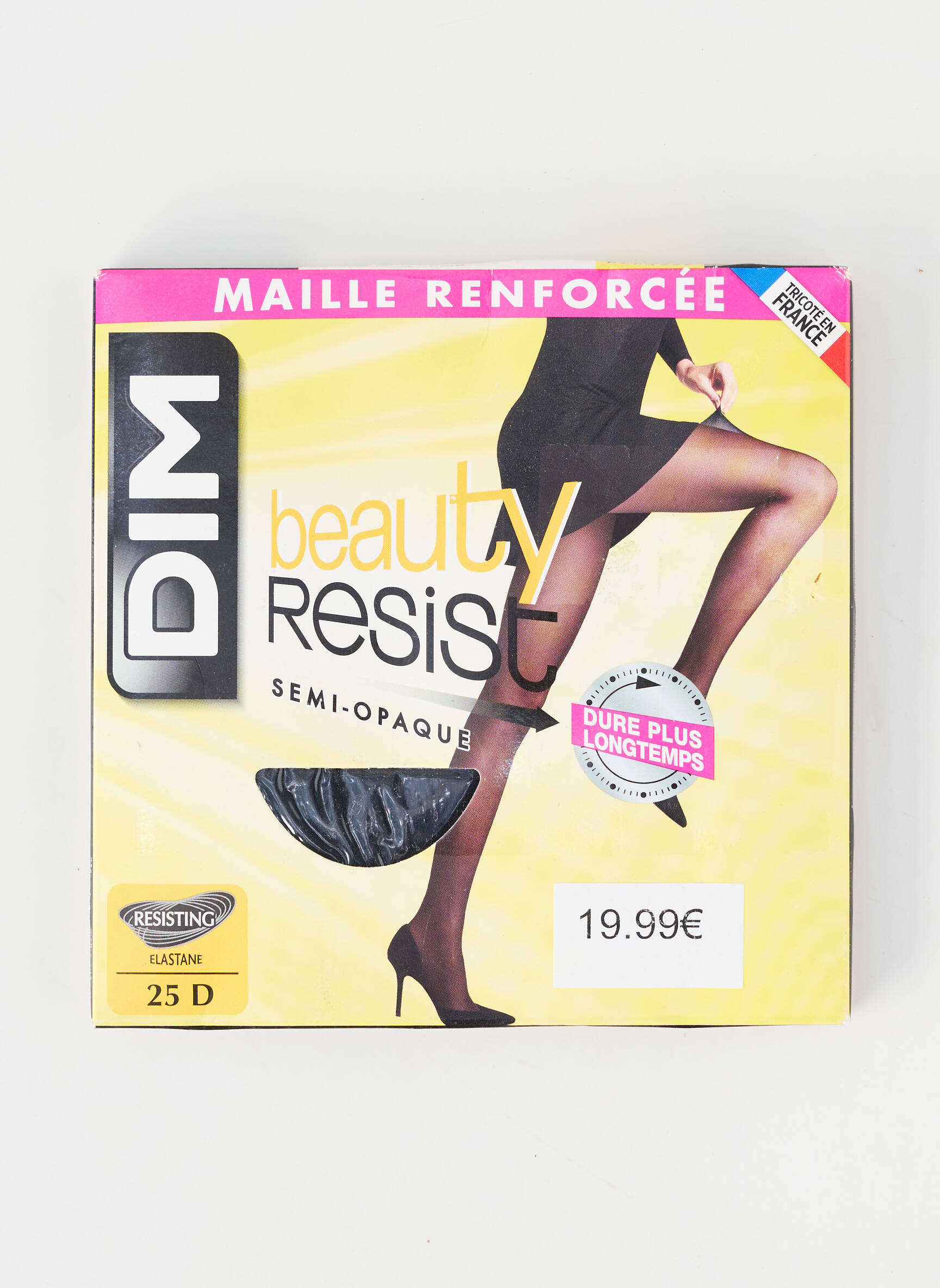 Collants stretch noir DIM femme
