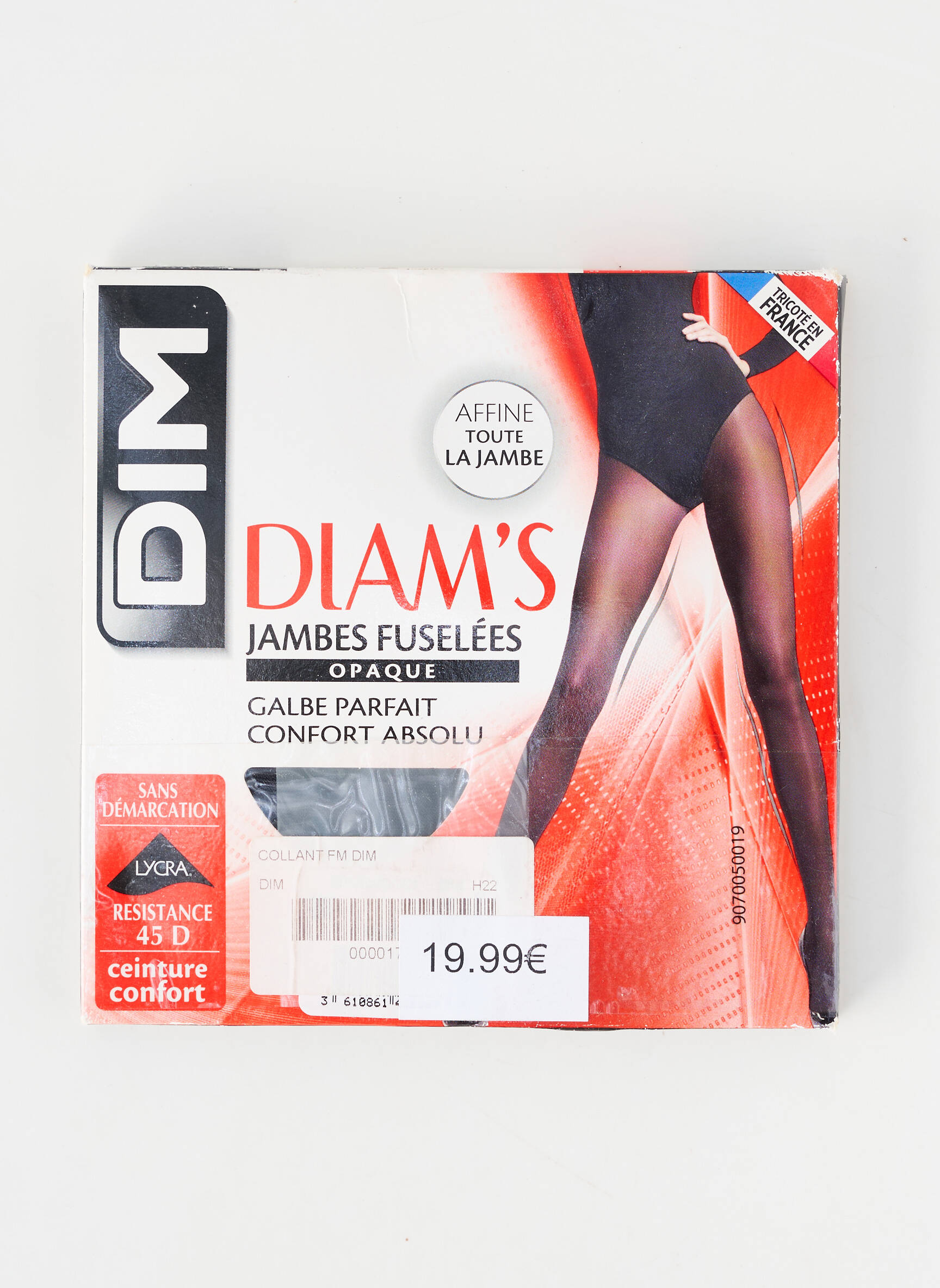 Collants stretch noir DIM femme