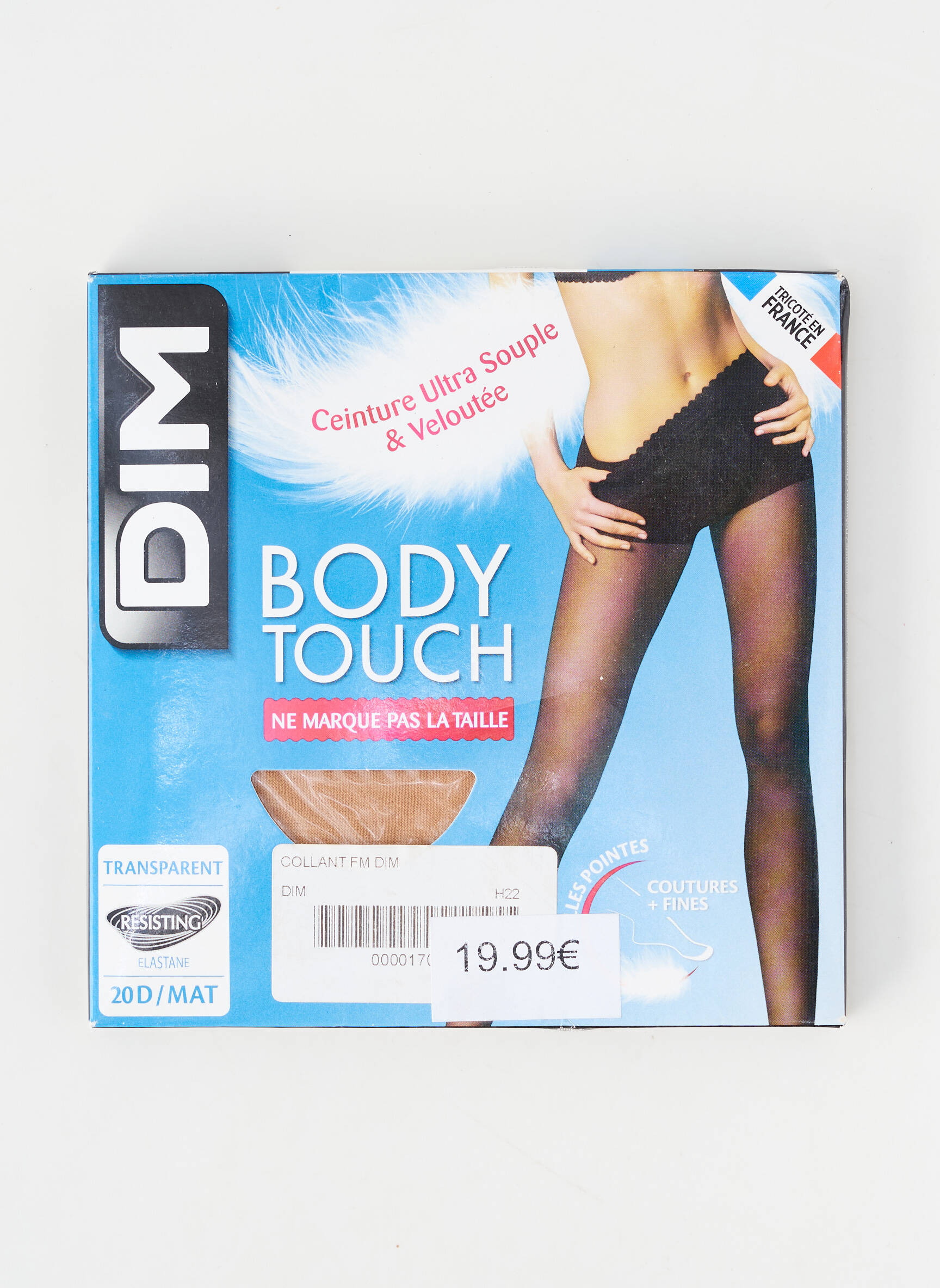 Collants stretch gris DIM femme