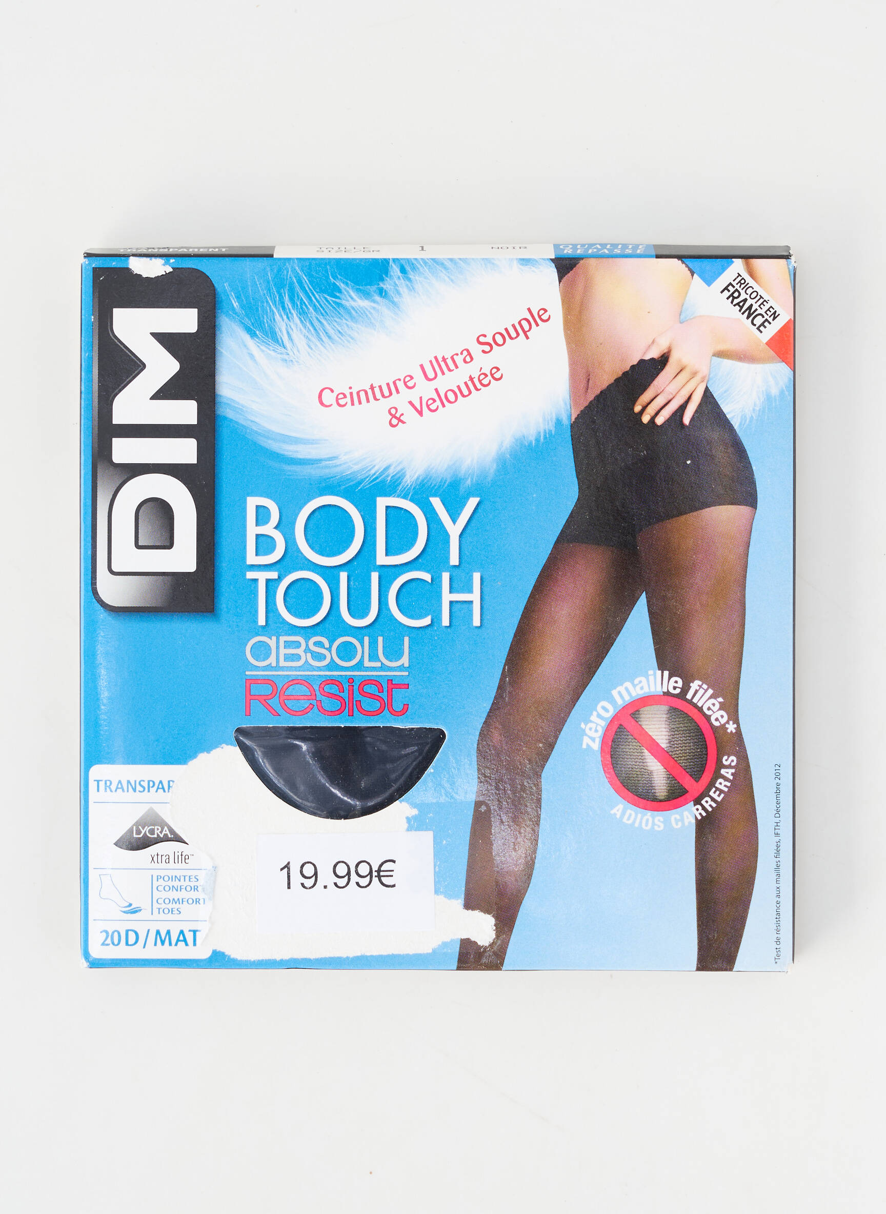 Collants stretch noir DIM femme