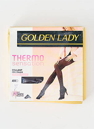 Collants stretch marron DIM femme