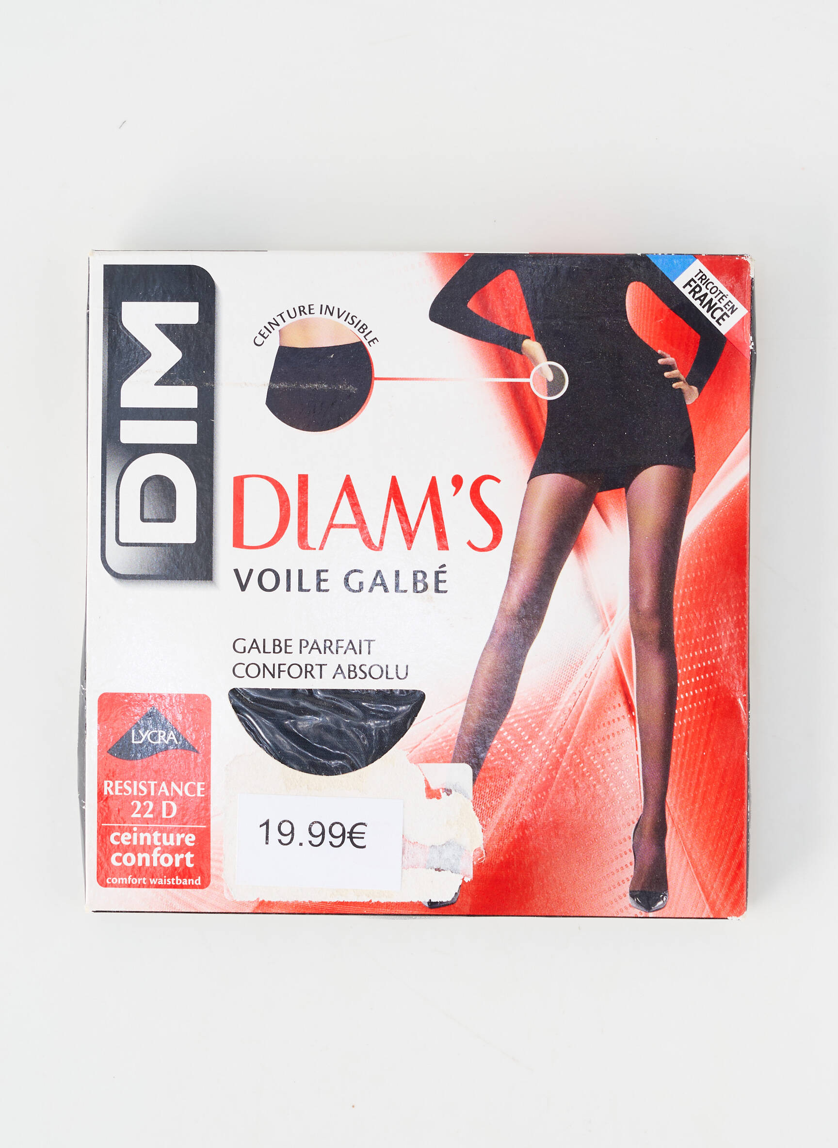 Collants stretch noir DIM femme