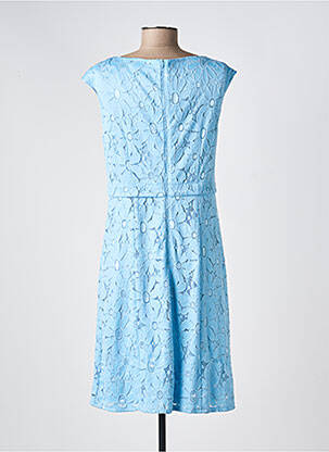 Robe mi-longue manches courtes manches courtes bleu BETTY BARCLAY femme