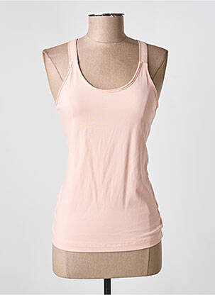 Débardeur stretch sans manche rose SANDWICH femme