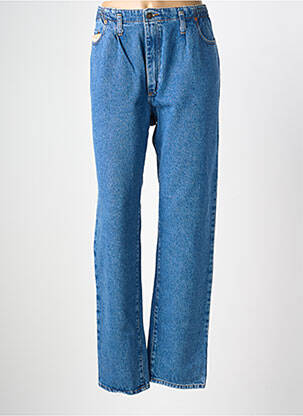 Jeans coupe droite taille normale taille normale bleu INDIGO femme
