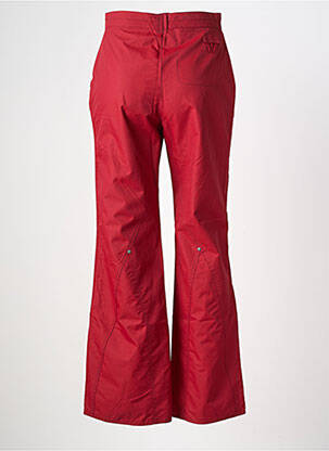 Pantalon flare taille normale taille normale rouge KALAÏS femme