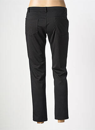 Pantalon 7/8 stretch taille normale noir KALAÏS femme