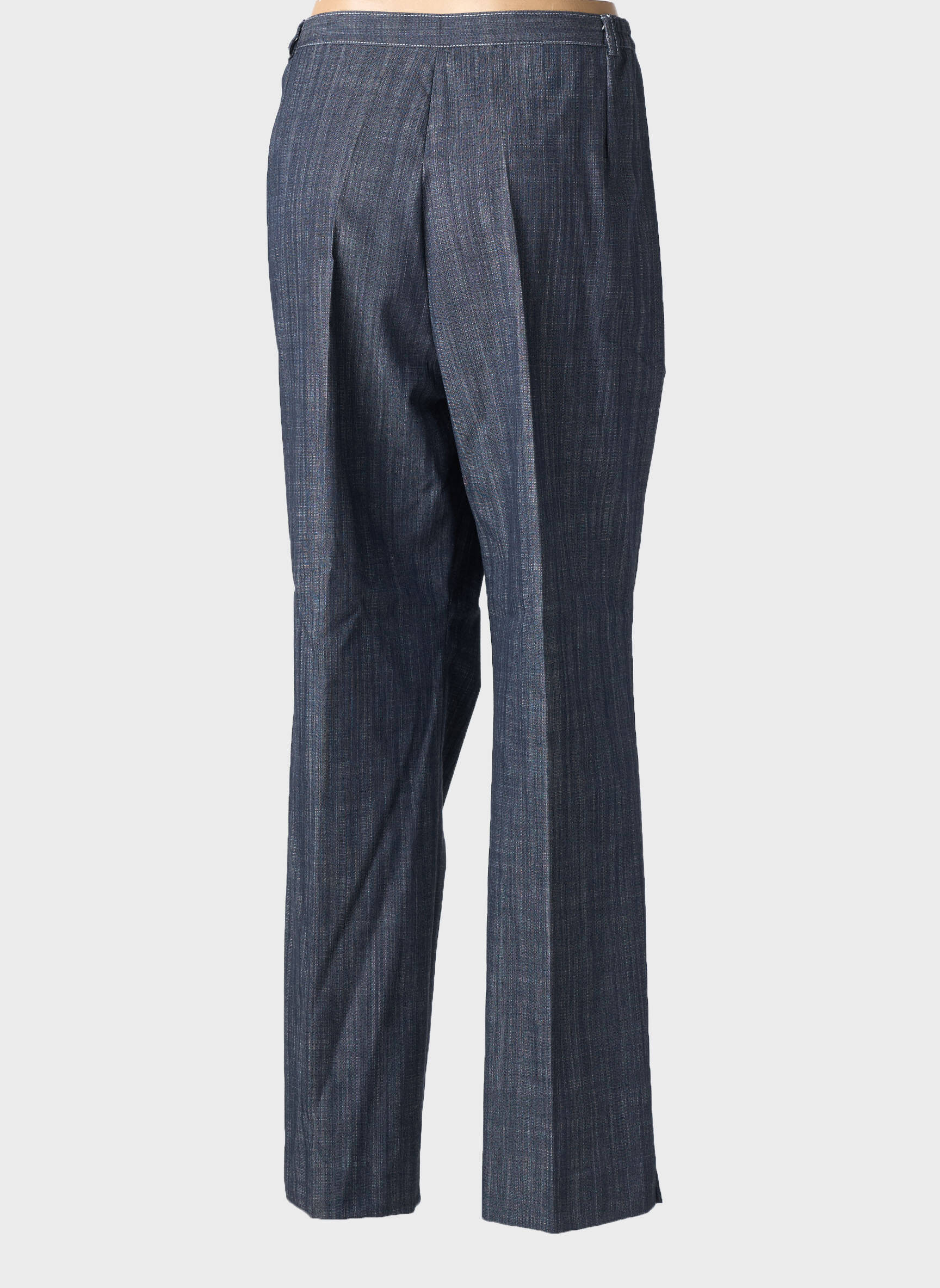 Pantalon droit stretch taille normale bleu 20/20 femme