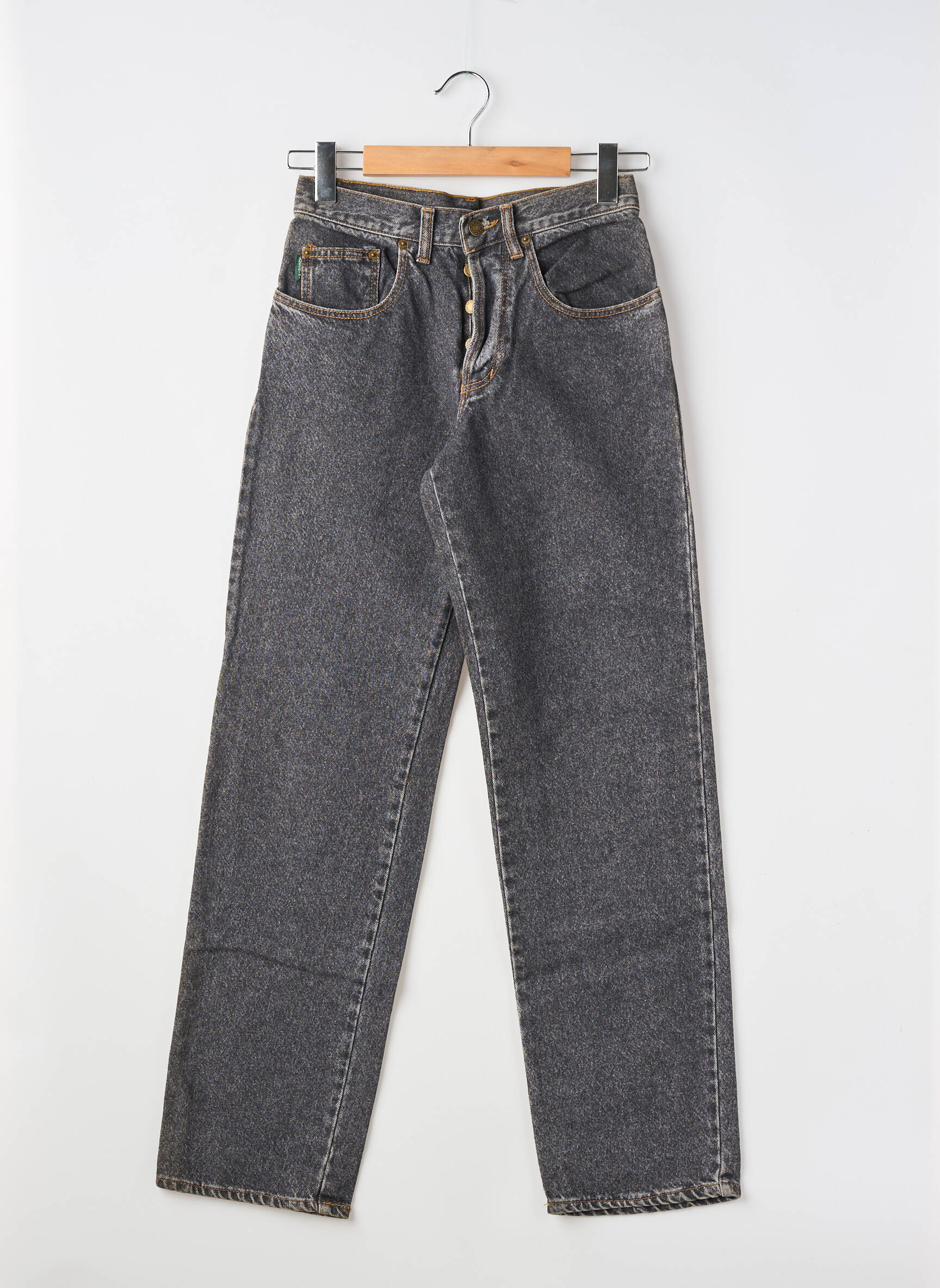 Jeans coupe droite taille normale taille normale gris LUCCHINI femme