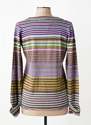 Pull coupe cintrée manches longues violet ALAIN MANOUKIAN femme