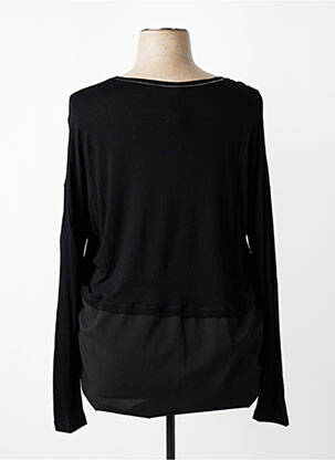 Top manches longues manches longues noir CONCEPT K femme