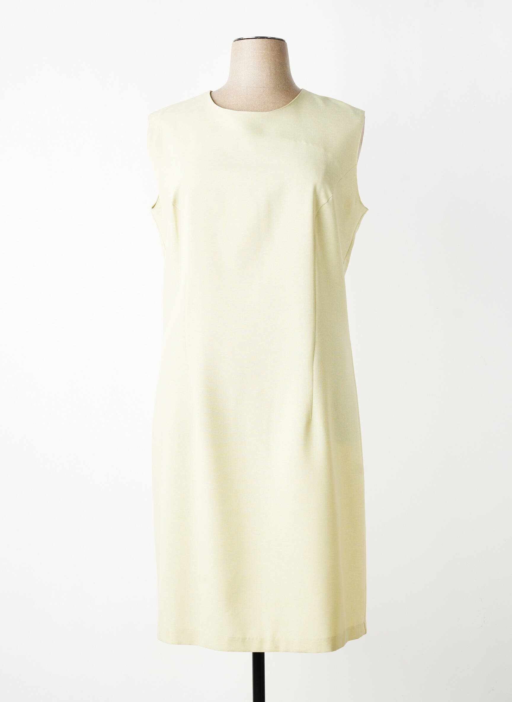 Robe mi-longue sans manche sans manche vert 20/20 femme