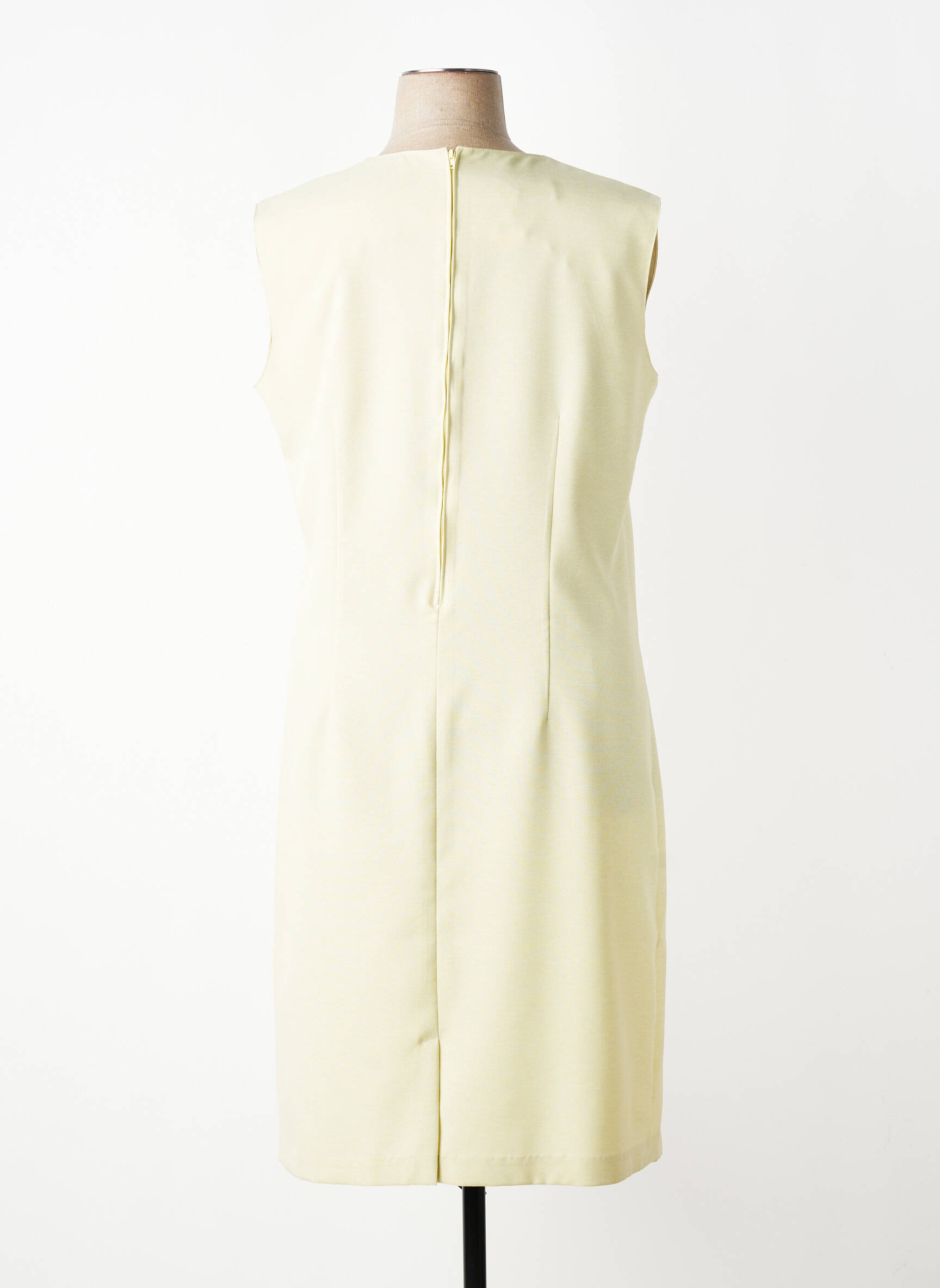 Robe mi-longue sans manche sans manche vert 20/20 femme
