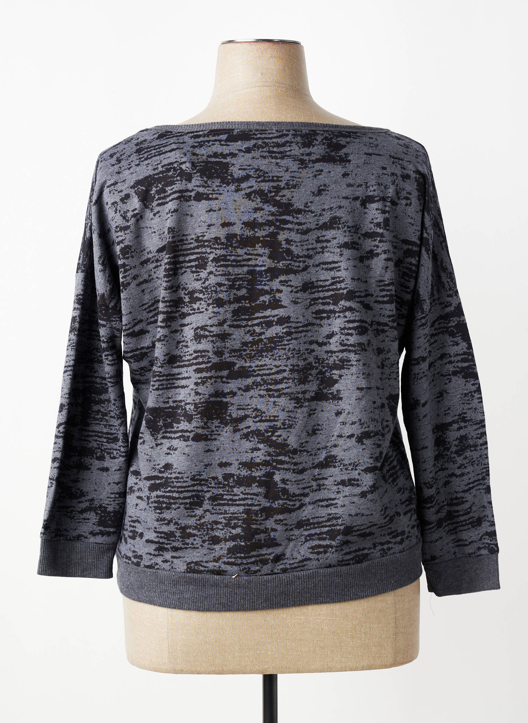 Top manches longues manches longues gris CBK femme