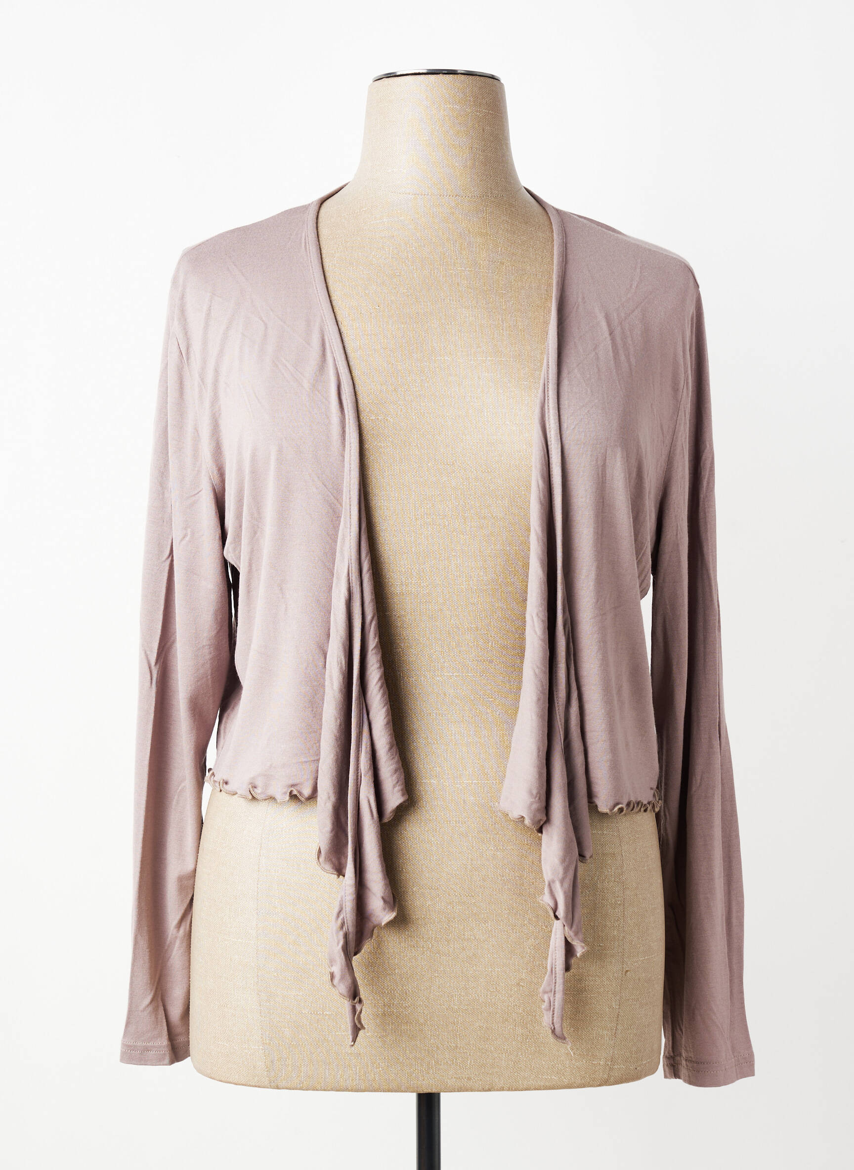 Boléro manches longues gris 20/20 femme