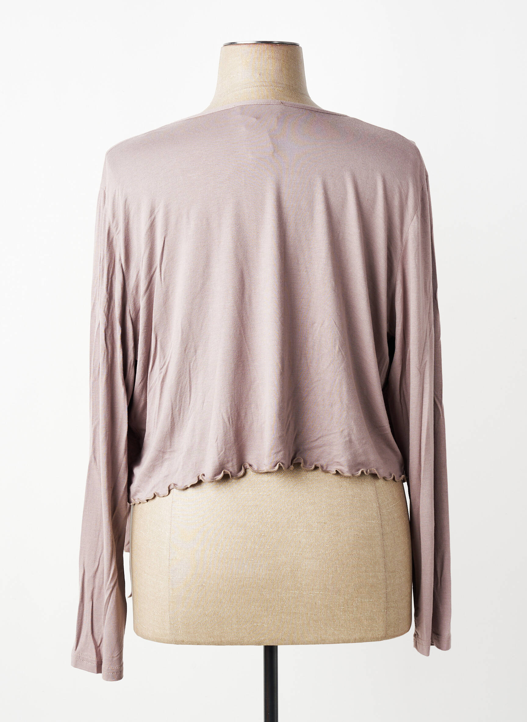 Boléro manches longues gris 20/20 femme