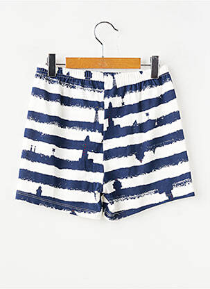 Short stretch taille élastique bleu PETIT BATEAU garçon