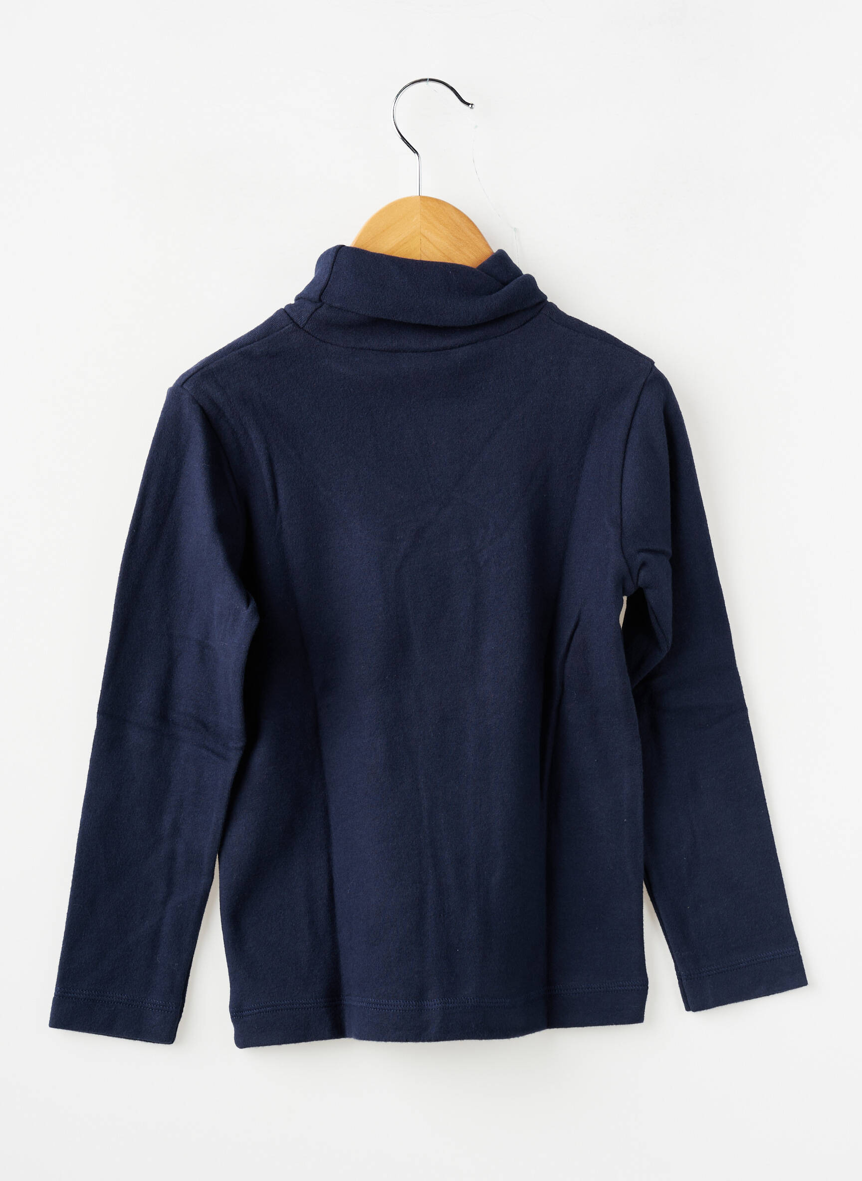 Sous-pull stretch manches longues bleu PETIT BATEAU enfant