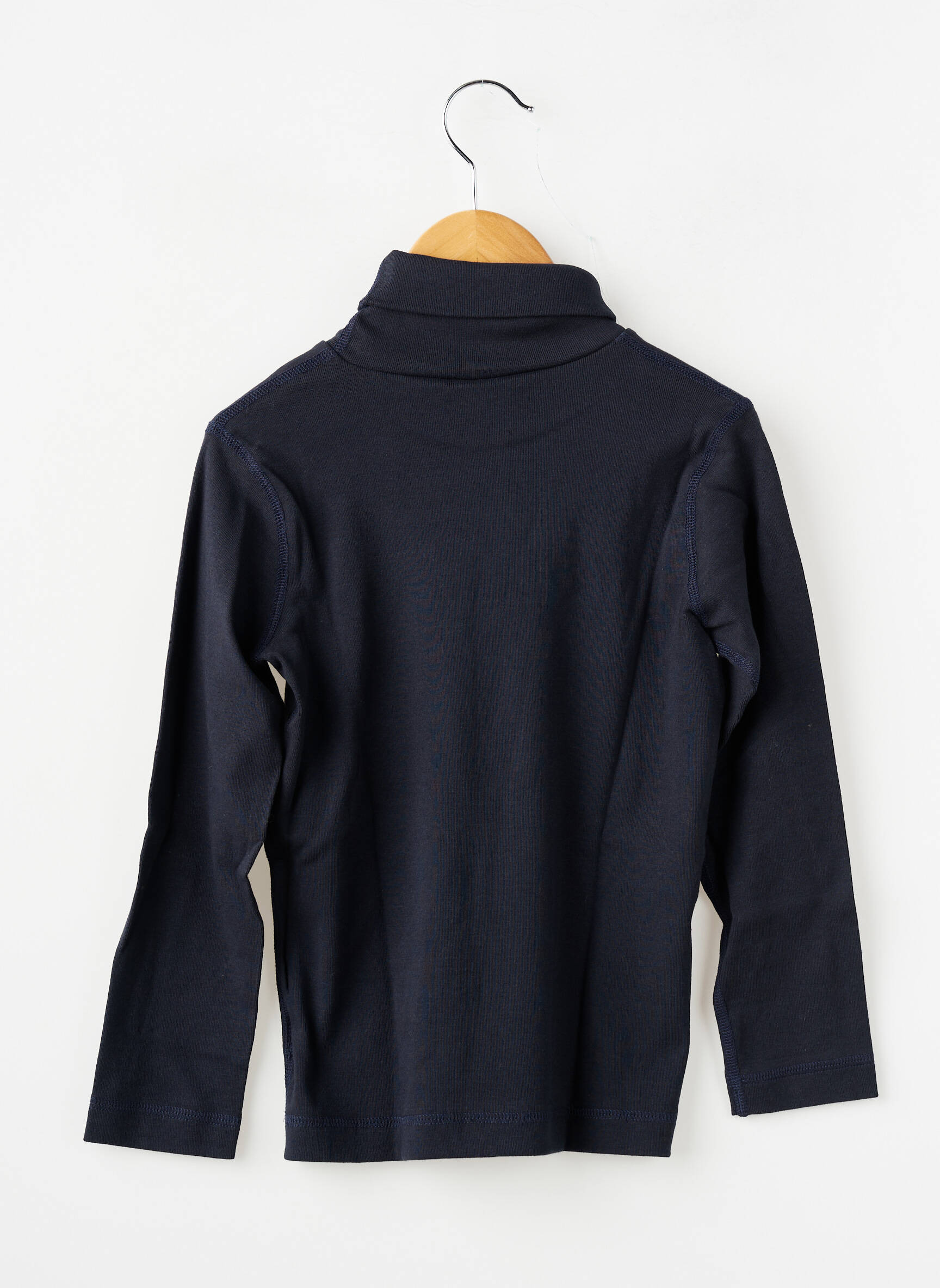 Sous-pull stretch manches longues bleu PETIT BATEAU enfant