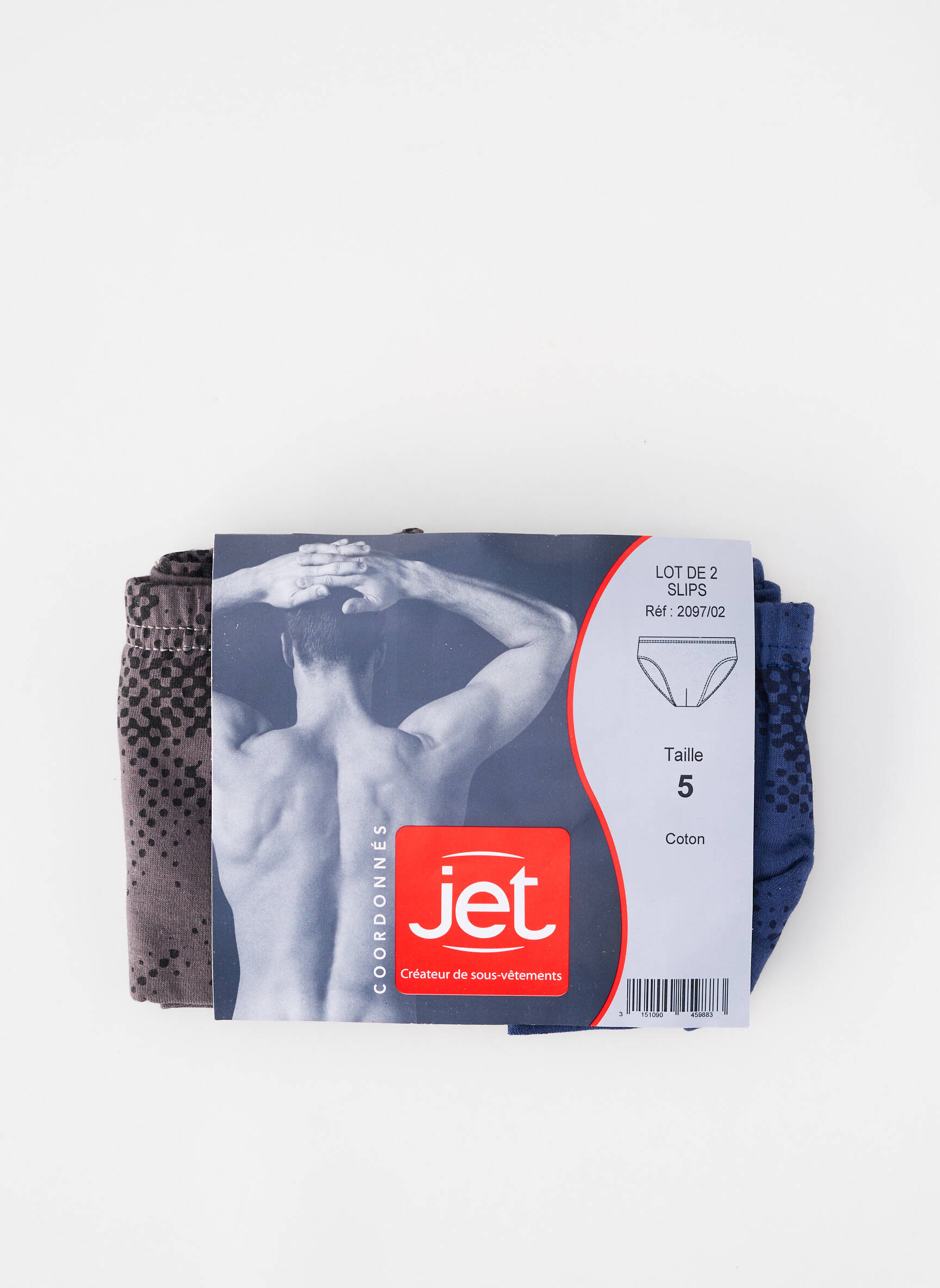 Slip stretch bleu JET homme