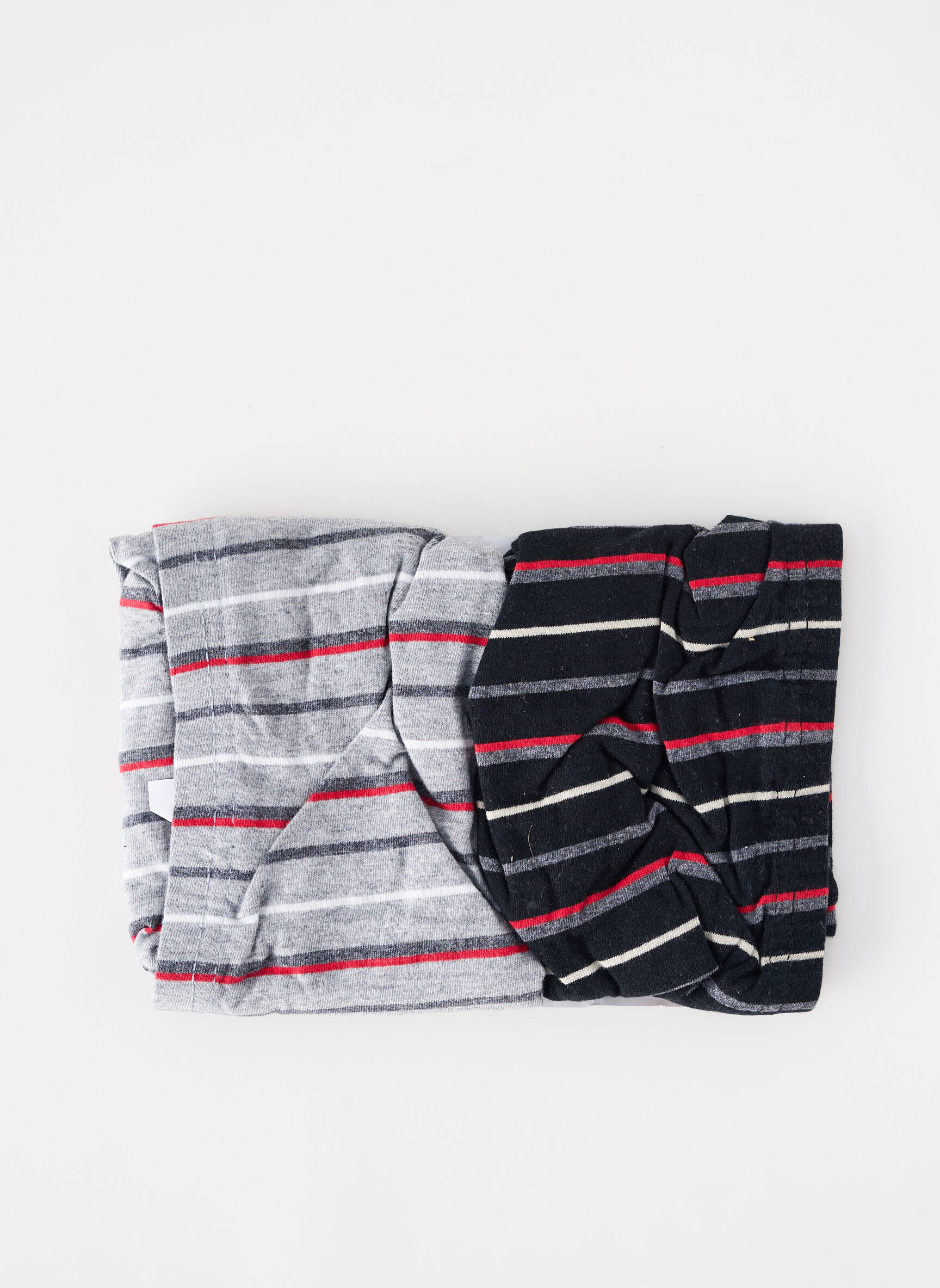 Slip imprimé rayures noir JET homme