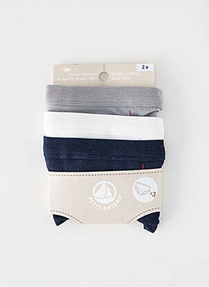 Slip gris PETIT BATEAU garçon