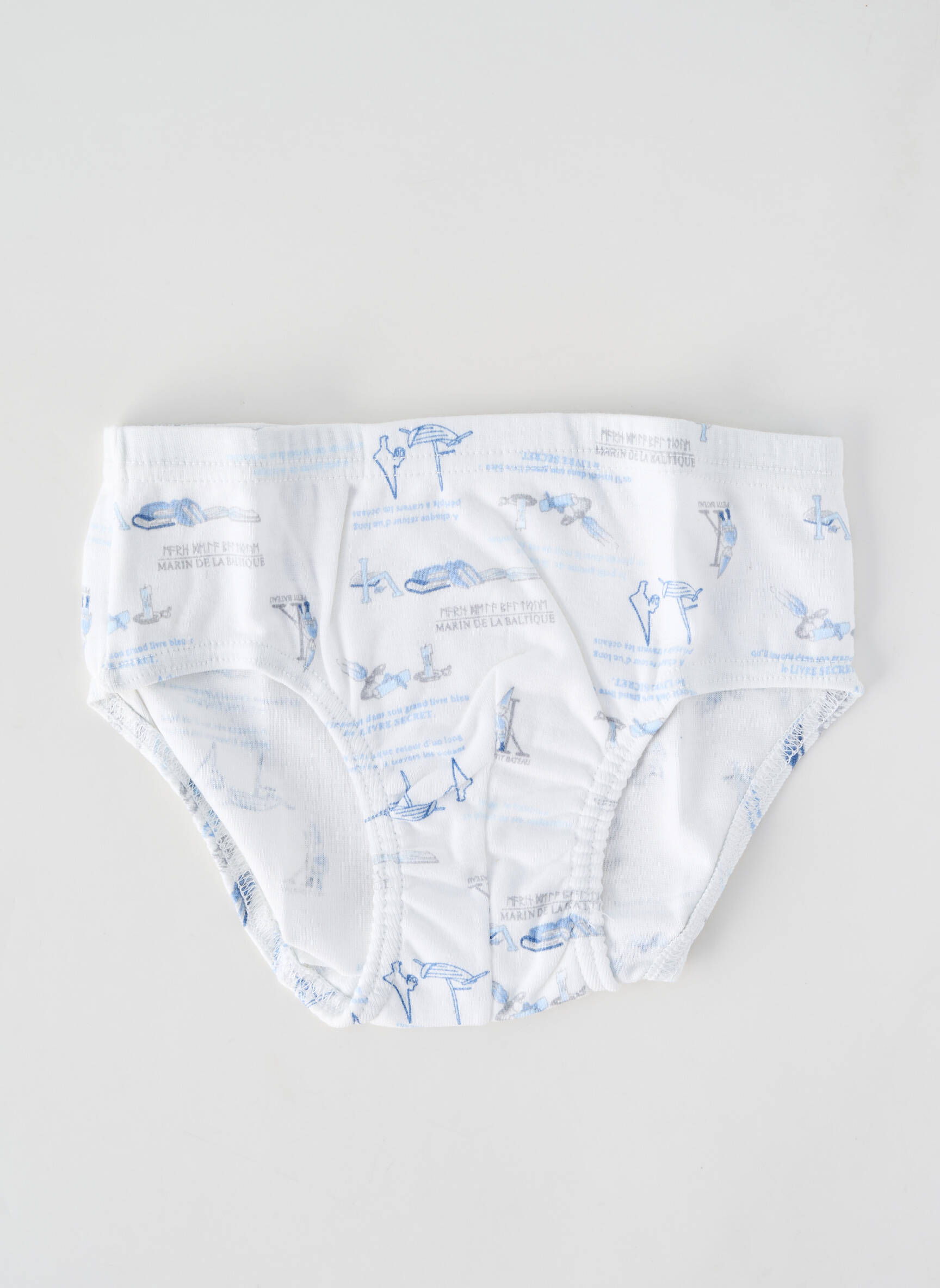 Slip bleu PETIT BATEAU garçon