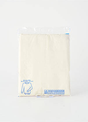 T-shirt manches longues manches longues blanc PETIT BATEAU garçon