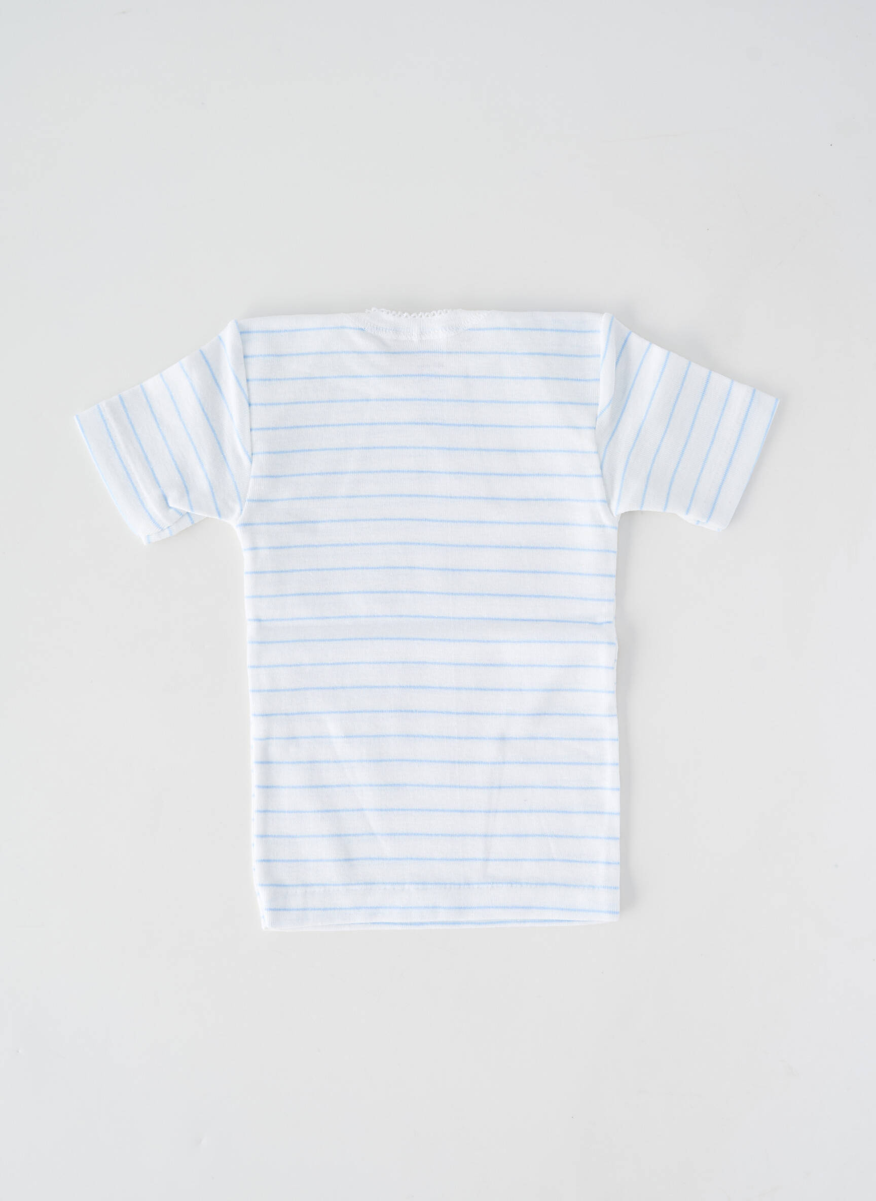 T-shirt stretch manches courtes bleu PETIT BATEAU garçon