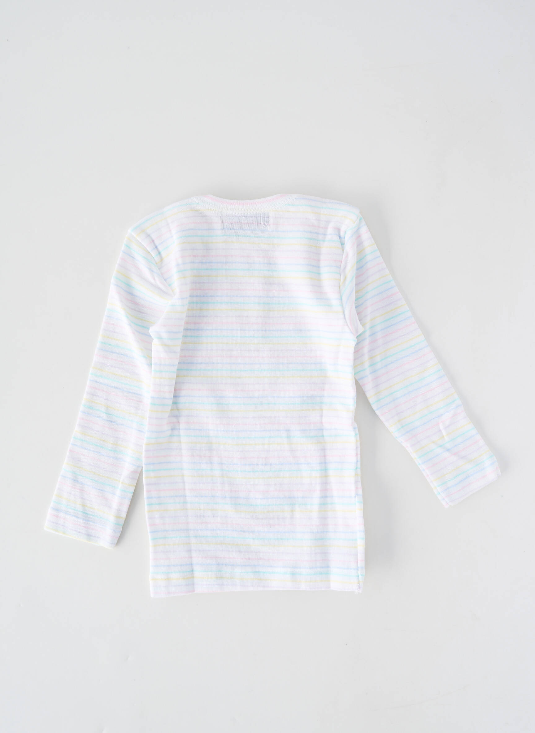T-shirt coupe cintrée manches longues rose PETIT BATEAU fille